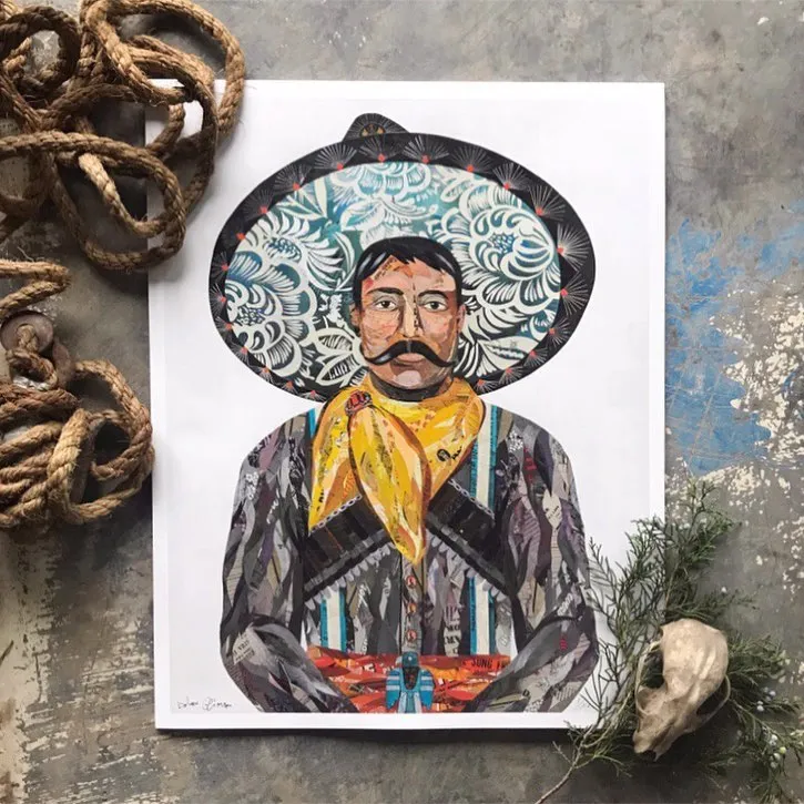 CHARRO limited edition paper print