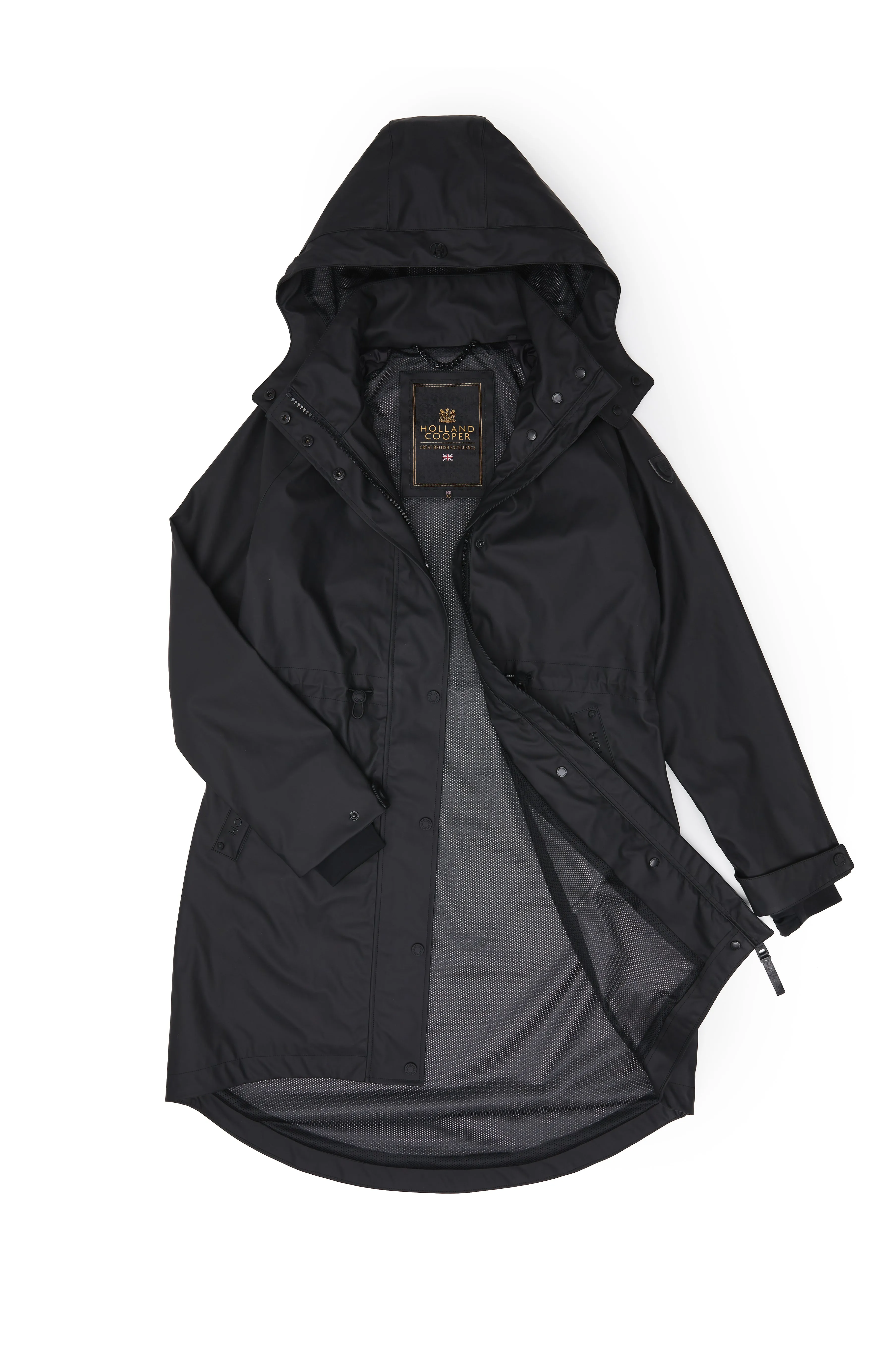 Chartwell Rain Parka (Black)