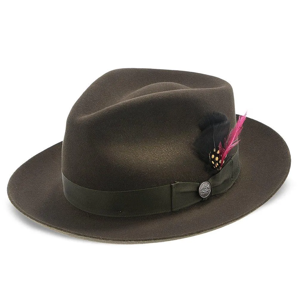 Chatham - Stetson Fur Felt Fedora Hat - TFCHAT