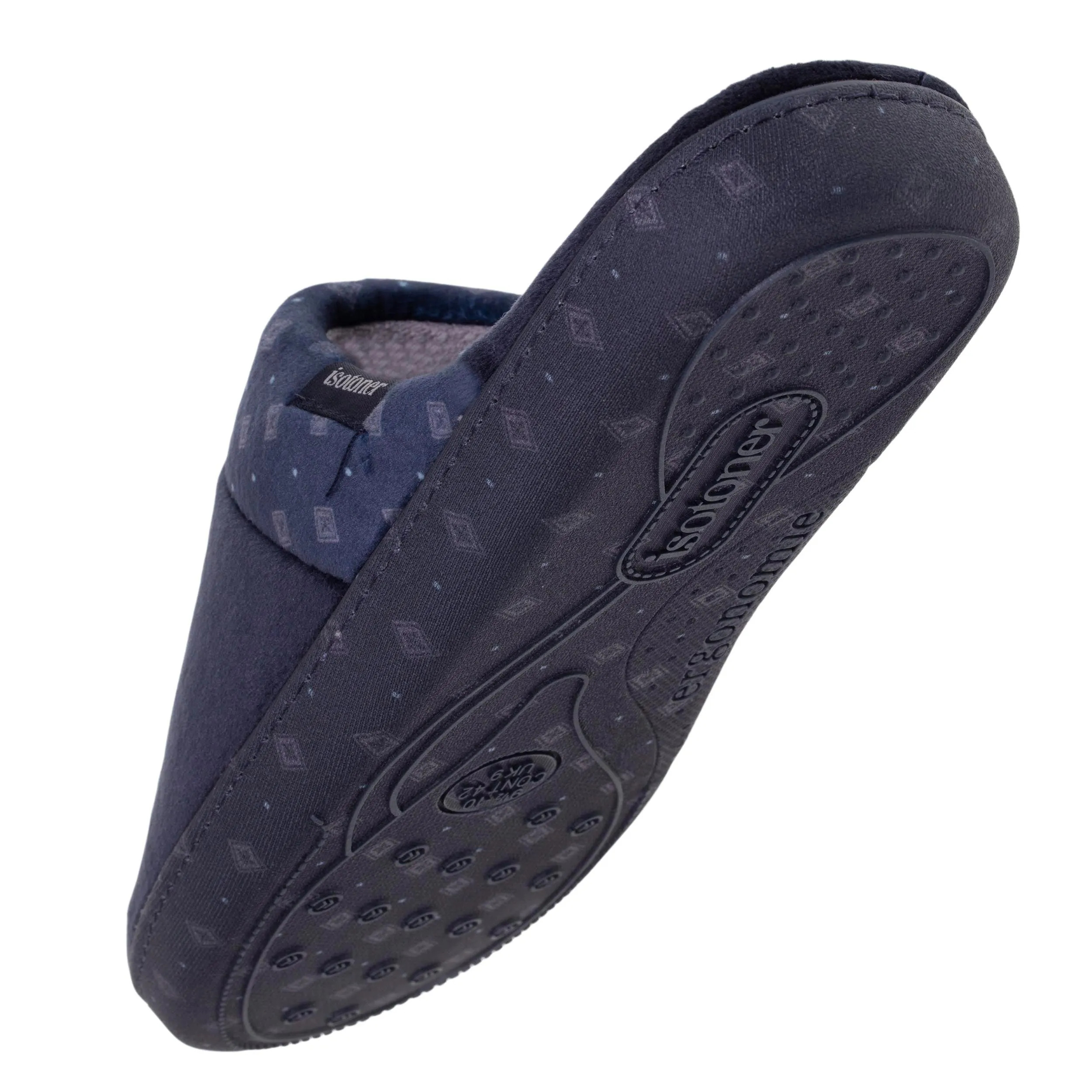 Chaussons mules Homme Marine cravatte