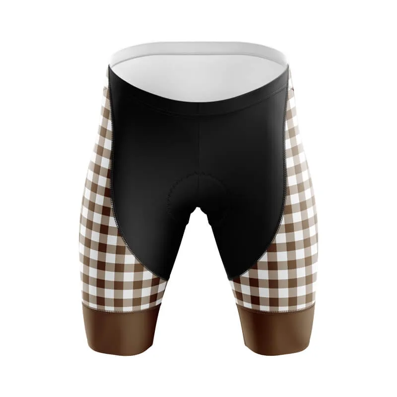 Checkered (Brown) Shorts & Pants