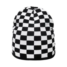 Checkered Plaid Beanie