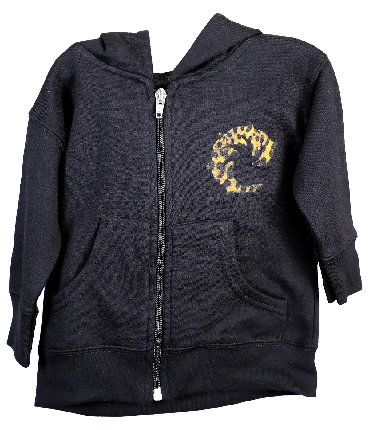 Cheetah Baby Infant Zip Hooded Sweatshirt