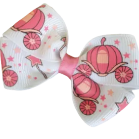 Cherish Hair Bow - Pink Cinderella