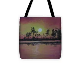 Cherry Pitted Sky - Tote Bag