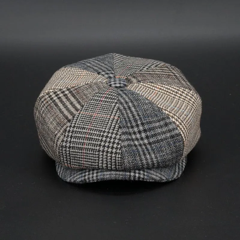 Chic Wool Newsboy Cap