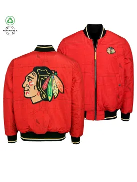 Chicago Blackhawks Reversible Bomber