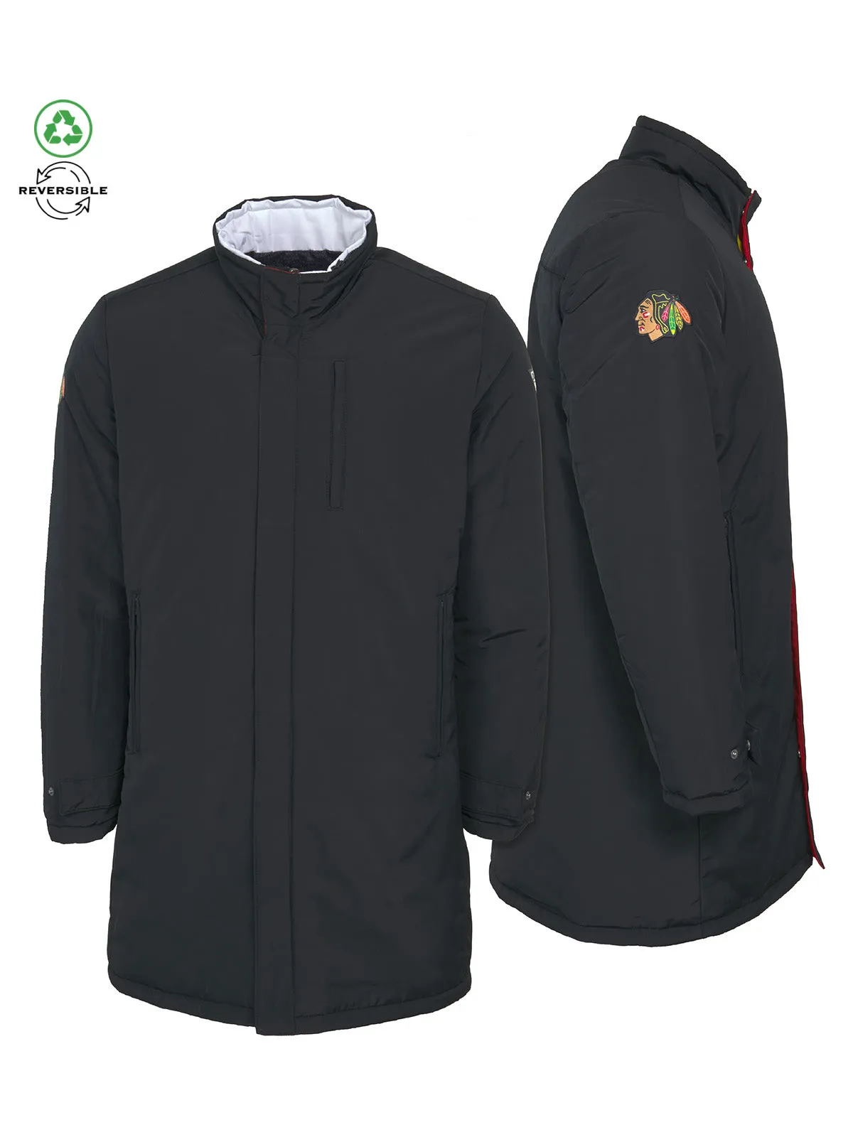 Chicago Blackhawks Reversible Parka Jacket