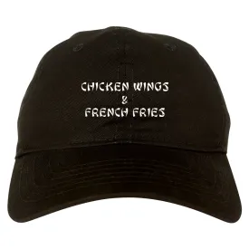 Chicken Wings And French Fries Dad Hat