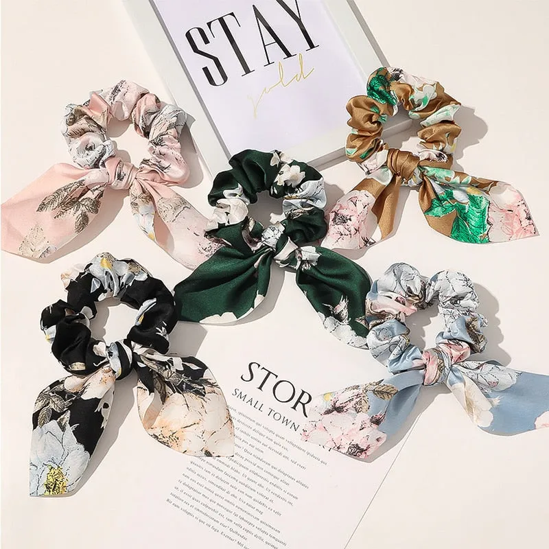 Chiffon Hair Scrunchies