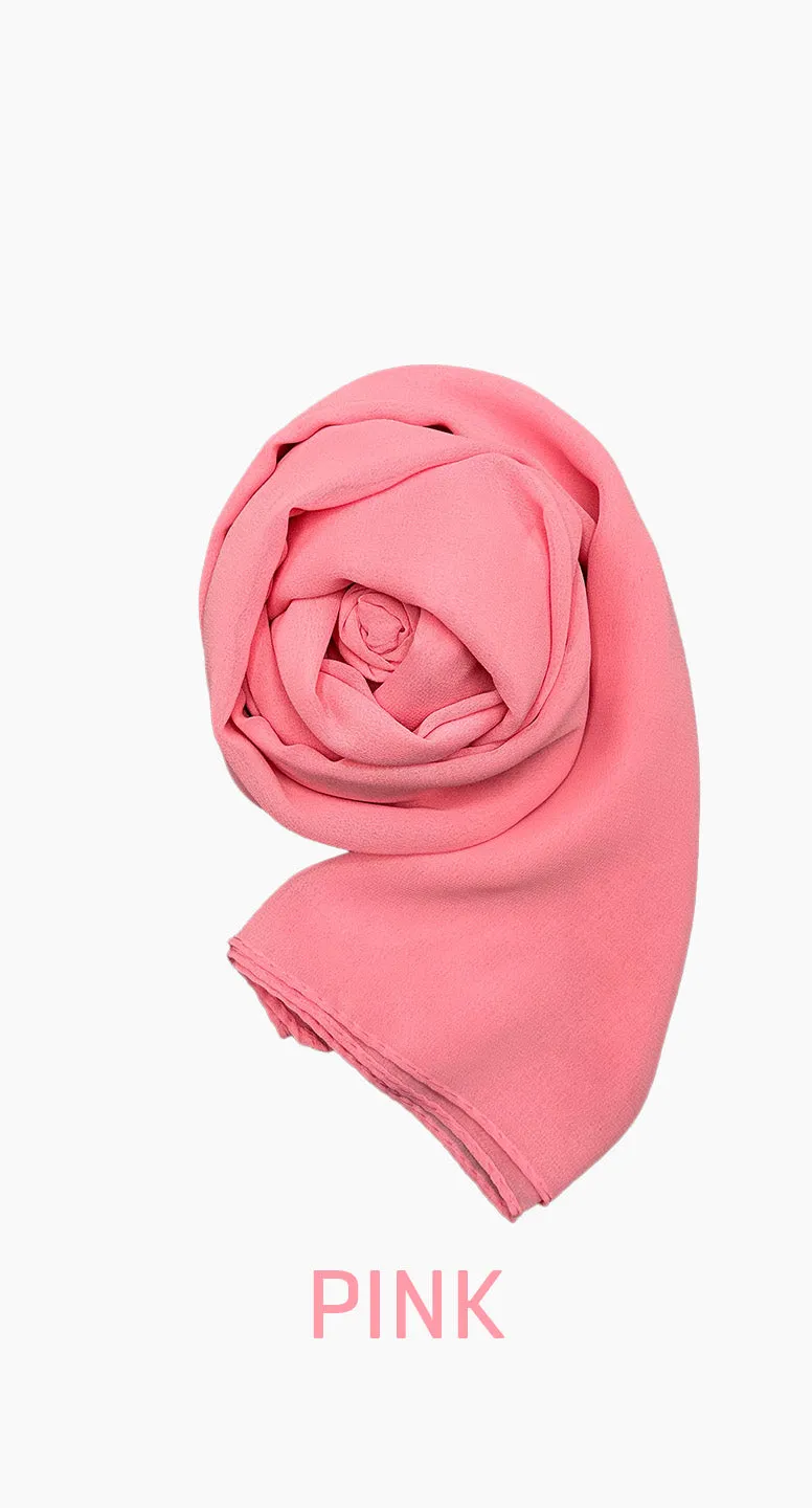 Chiffon Long scarf | Shop online