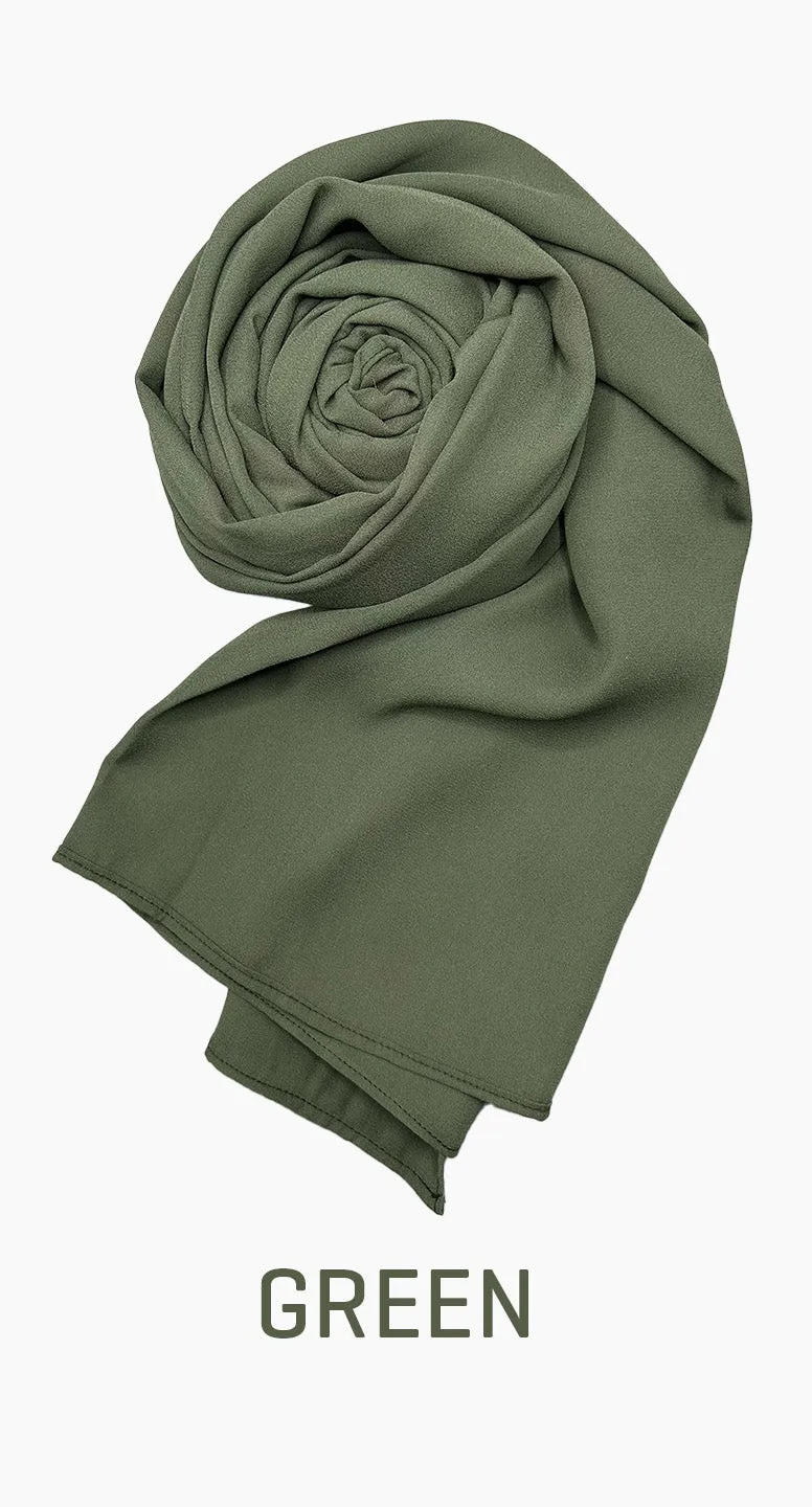 Chiffon Long scarf | Shop online