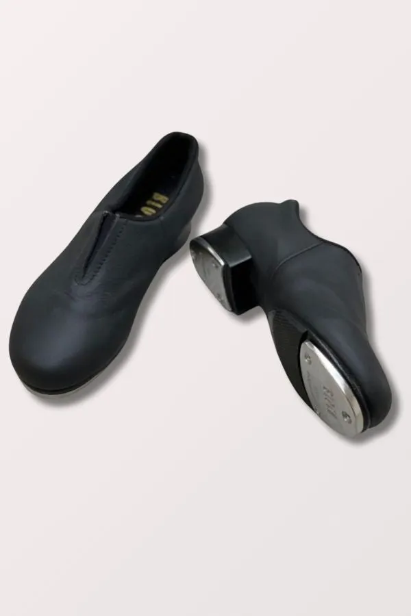 Children's Tap Flex Slip On Tap Shoes - Black