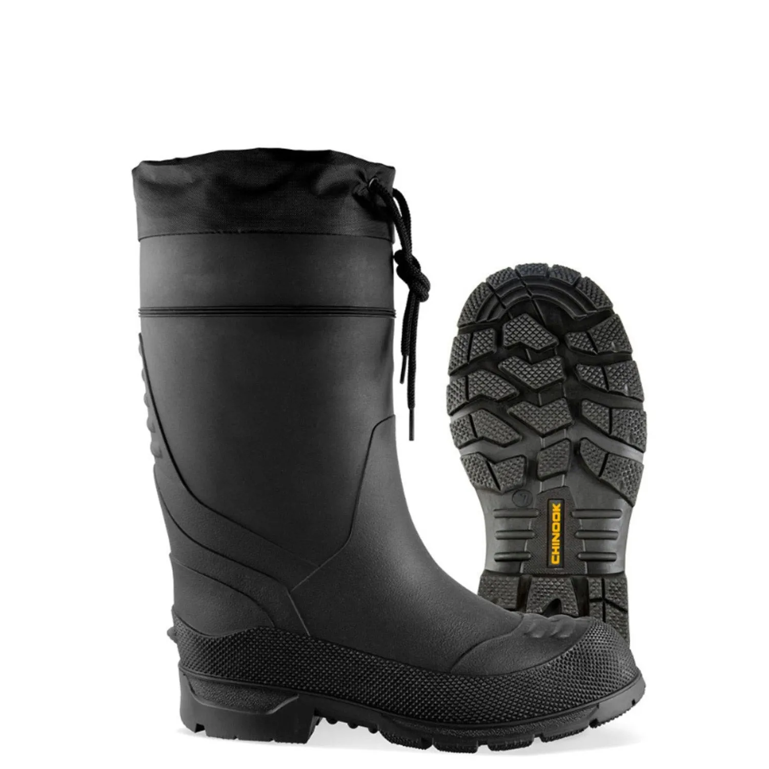 Chinook Unisex BadAxe Regrind Waterproof Cuff Rubber Boot