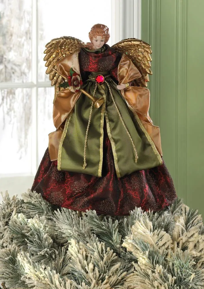 Christmas Angel Doll Tree Topper