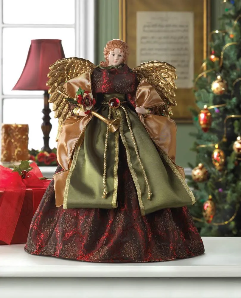 Christmas Angel Doll Tree Topper