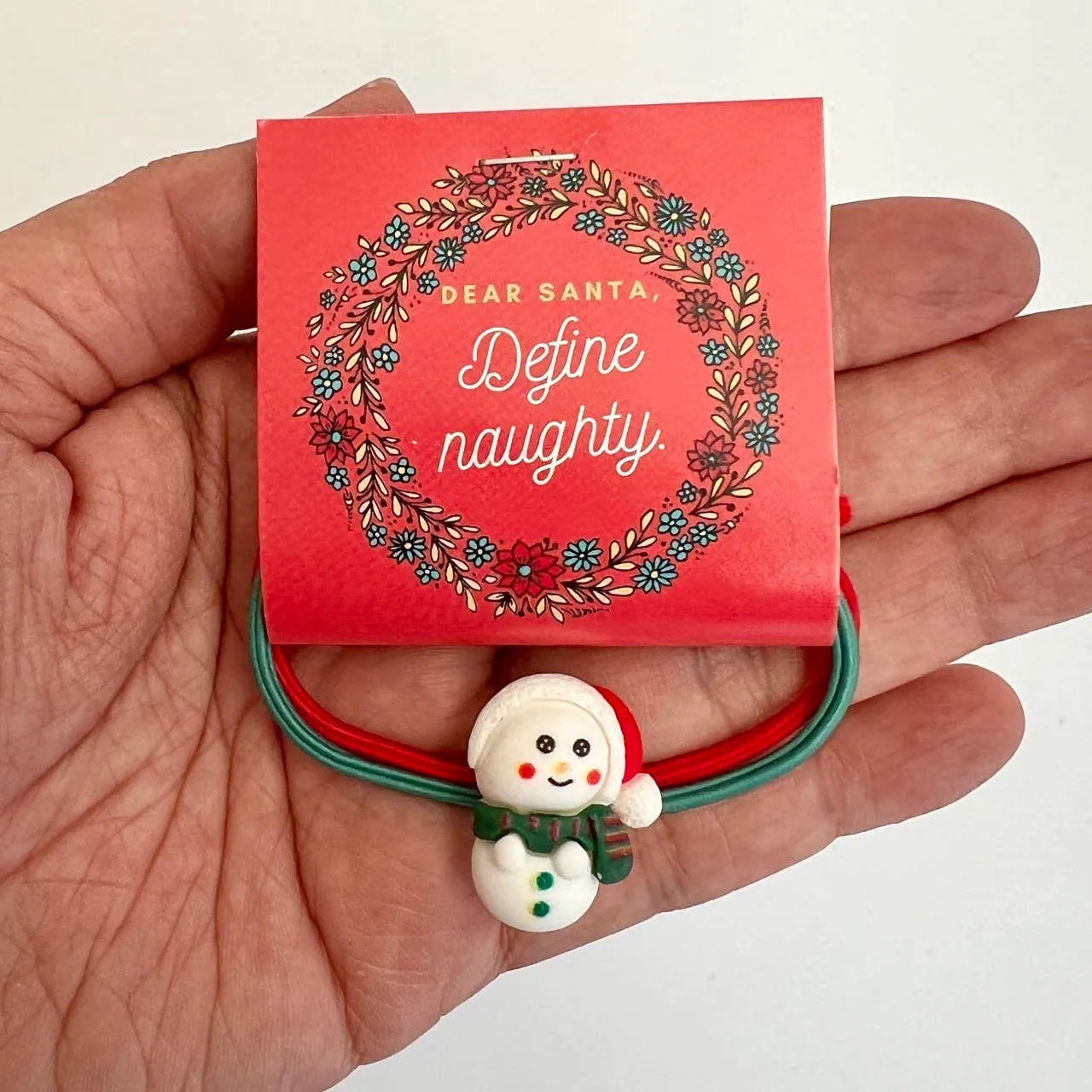 Christmas Hair Tie Stocking Stuffer