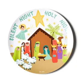 Christmas Nativity Melamine Dinner Plate