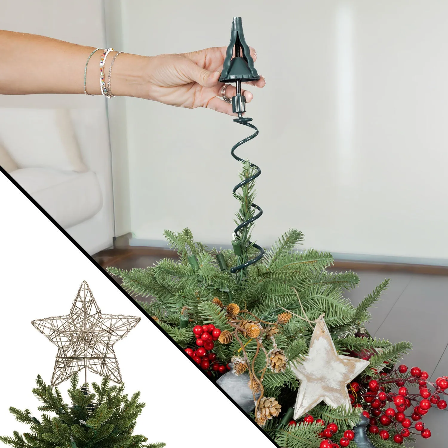 Christmas Tree Topper Holder