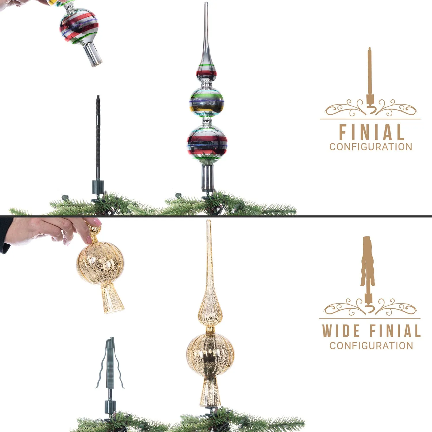 Christmas Tree Topper Holder