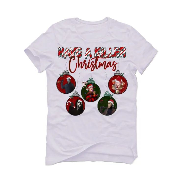 CHRISTMAS UGLY SWEATERS White T-Shirt (killer christmas)