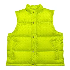 Chrome Hearts Monogram Down Vest Green Pre-Owned