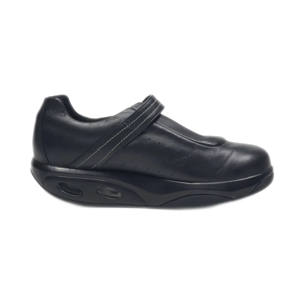 Chung Shi Casual Shoes Leather Black Colour For Men