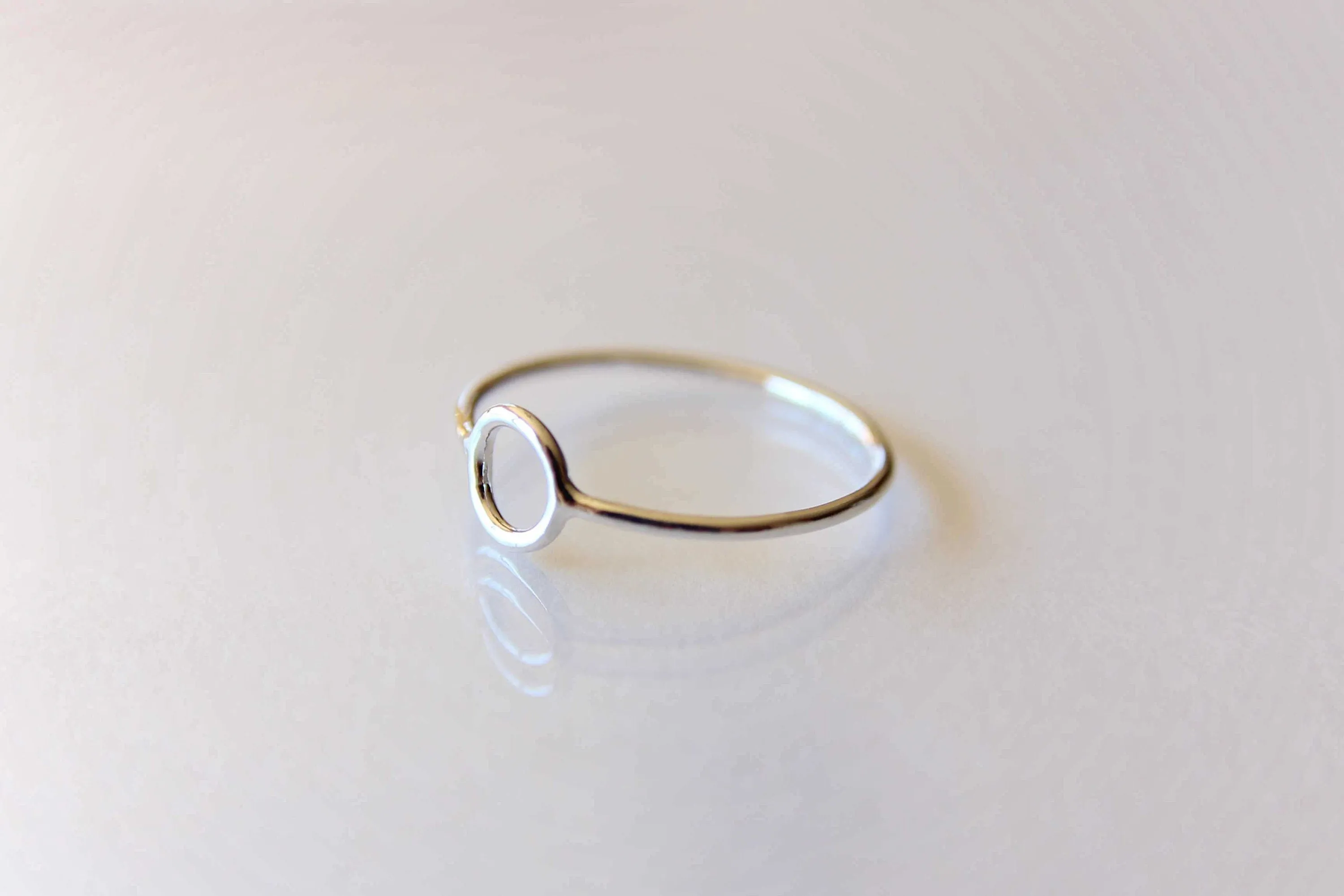 Circle Ring, Stacking Rings, Eternity Rings, Silver/Gold Circle Rings,Simple Modern Rings, Karma Circle Ring, Minimalist Jewelry, Karma Ring