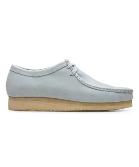 Clarks Wallabee Low Light Blue Combi