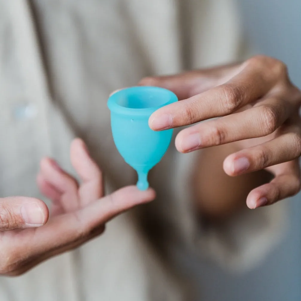 Classic Bell Menstrual Cup - Turquoise