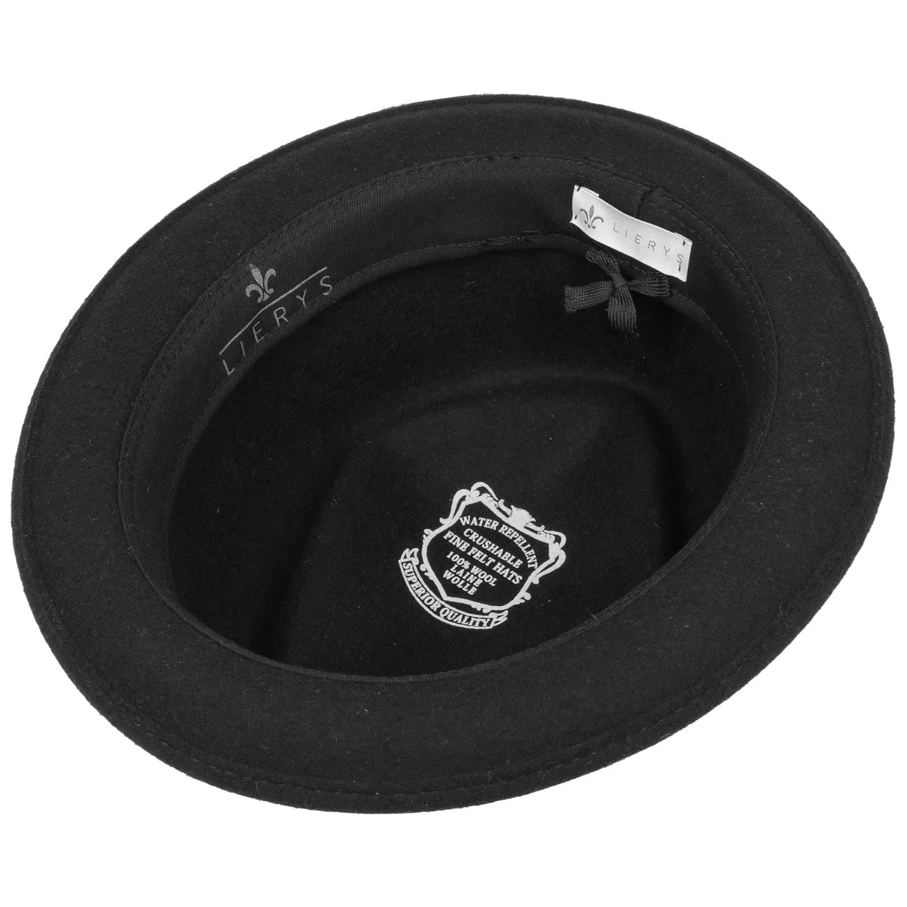 Classic Pork Pie Wool Felt Fedora Hat