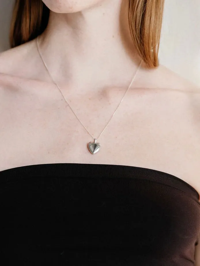 Classic Sterling Heart Locket | Lisbeth