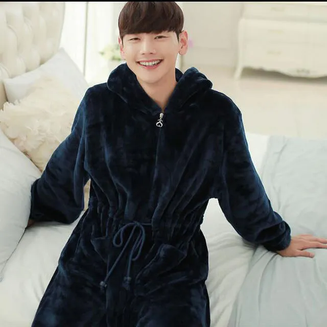 Classy Thick Flannel Robe