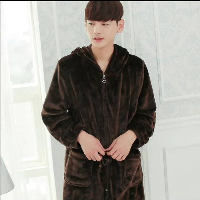 Classy Thick Flannel Robe