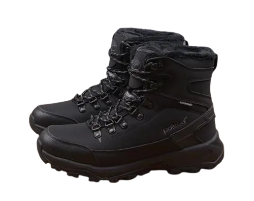 CLEARANCE SALES POLECAT OUTDOOR 400G 3M thinsulate WATERRPOOF WINTER SNOW BOOTS Eur 40-46 Black