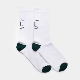 Cloud Nine White Bamboo Socks