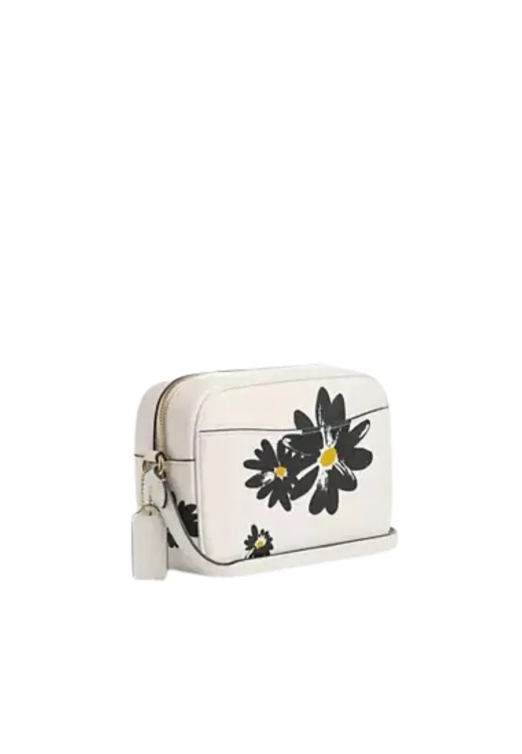 Coach Jamie Camera Bag Crossbody With Floral Print In Chalk Multi CZ598