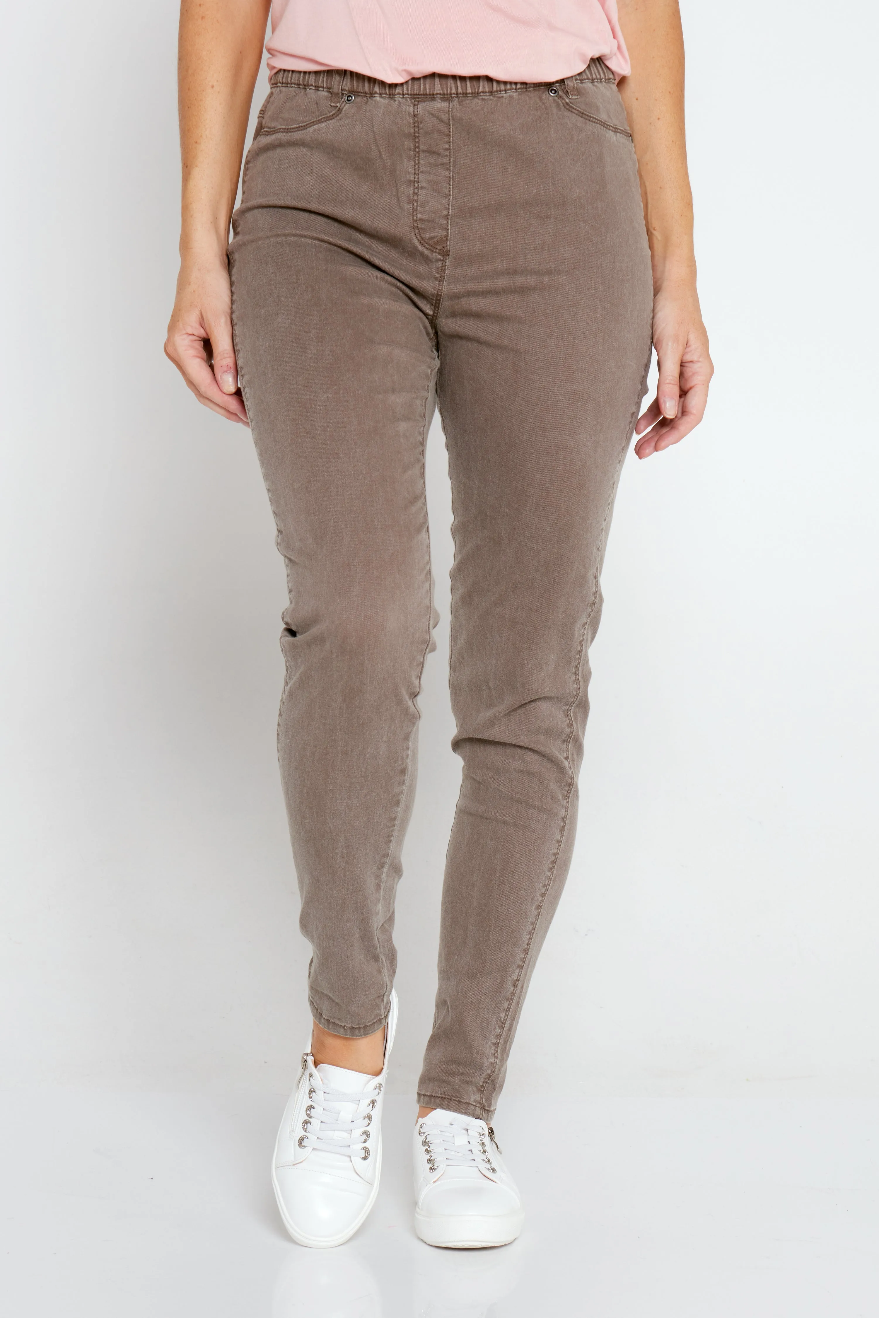 Cohen Jeggings - Mocha