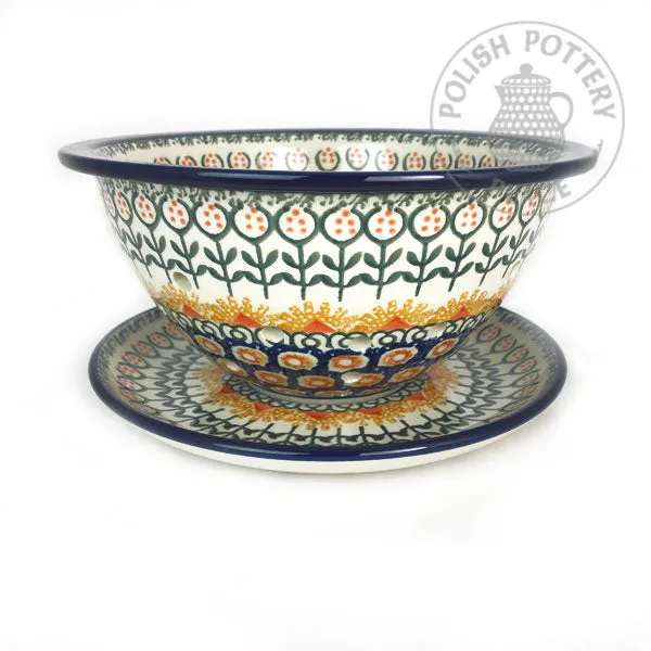 Colander - Polish Pottery