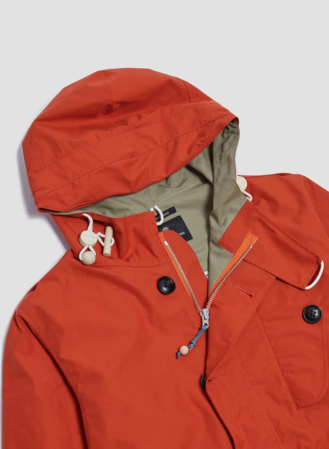 Cold Weather Parka in Orange