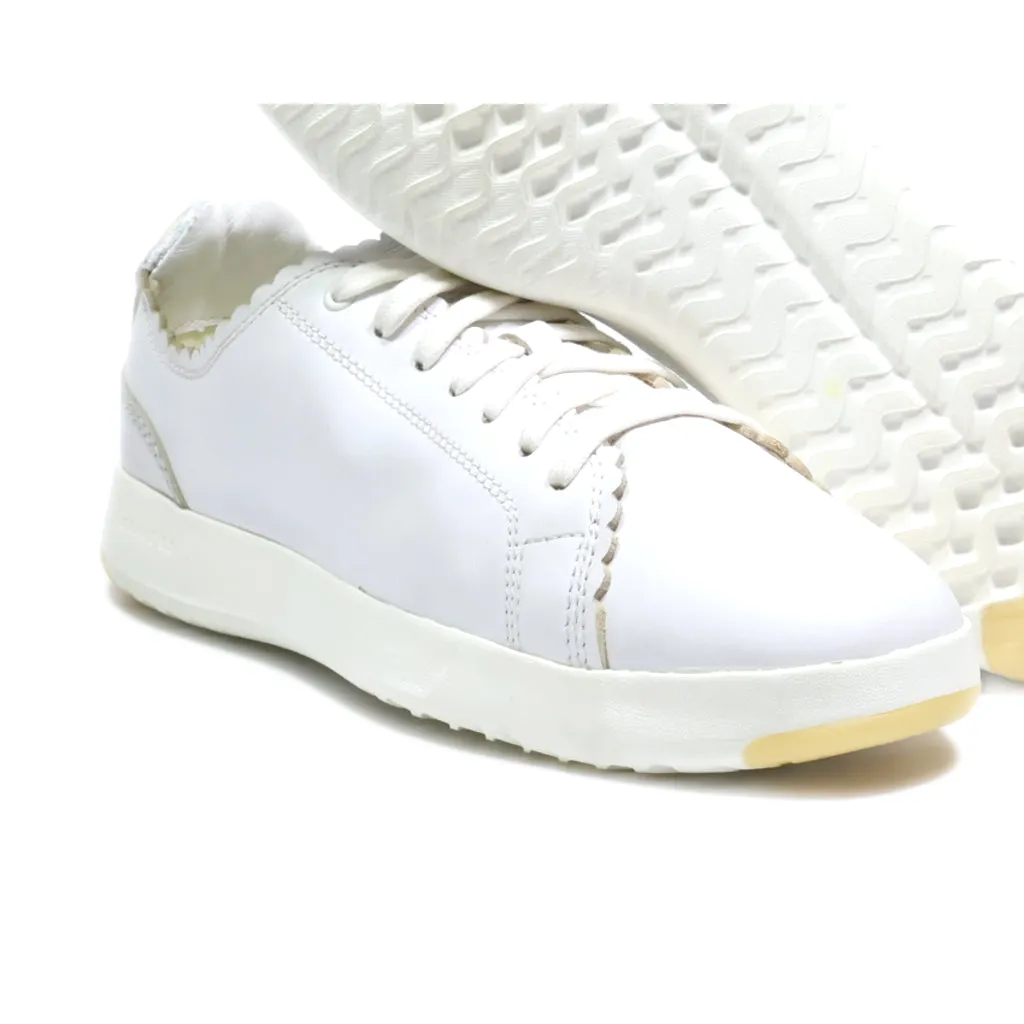 Cole Haan Low-Top Sneakers Leather White Colour For Women