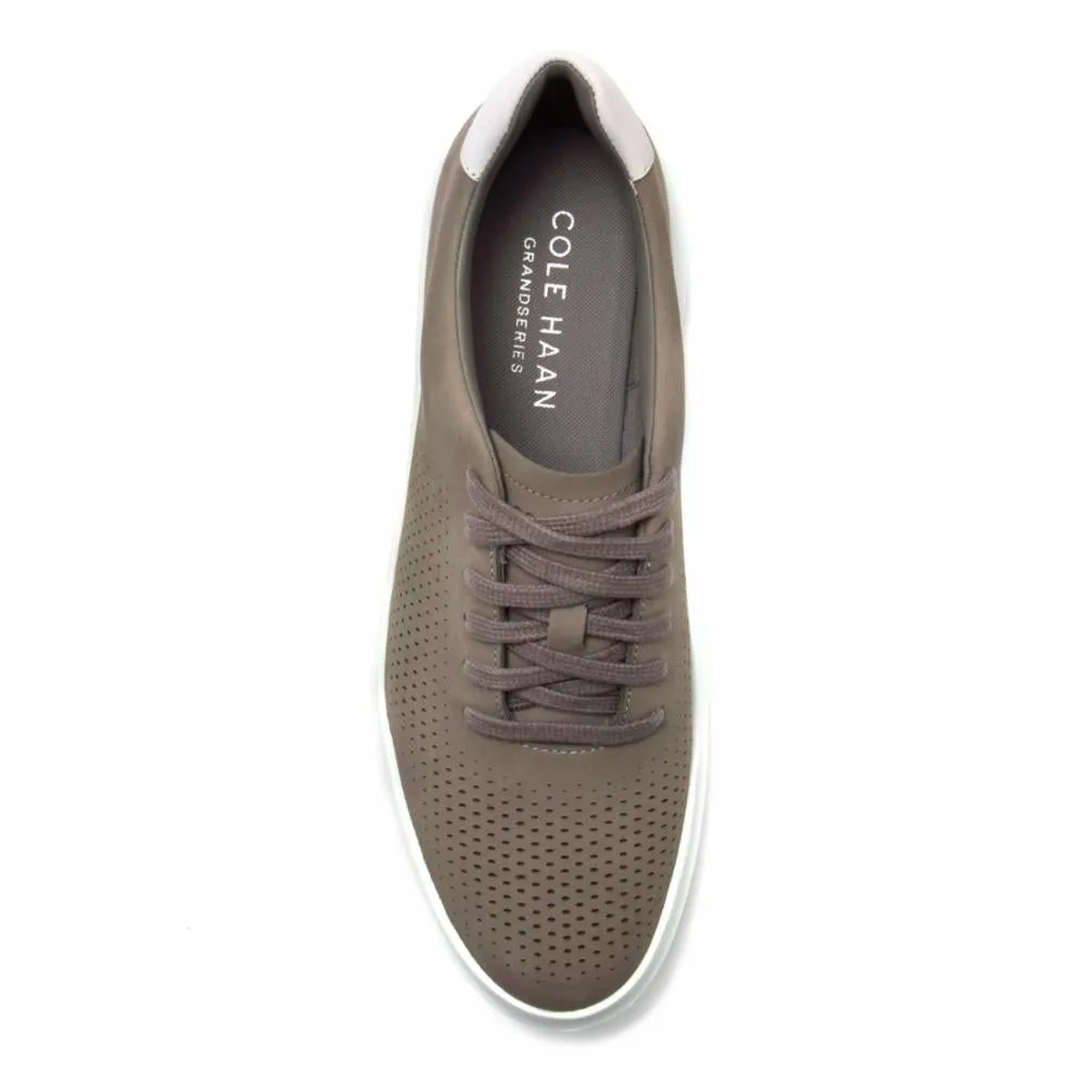 Cole Haan Men's Grandpro Rally Laser Cut Sneaker in Ironstone