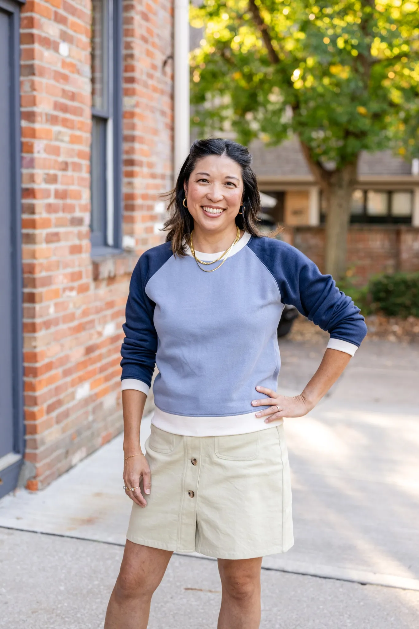 Color Block Sweatshirt