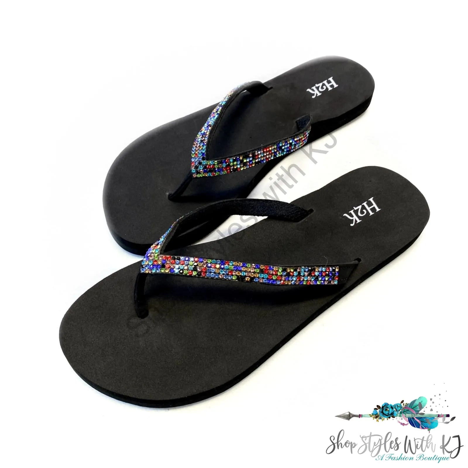 Color Your Day Flip Flops