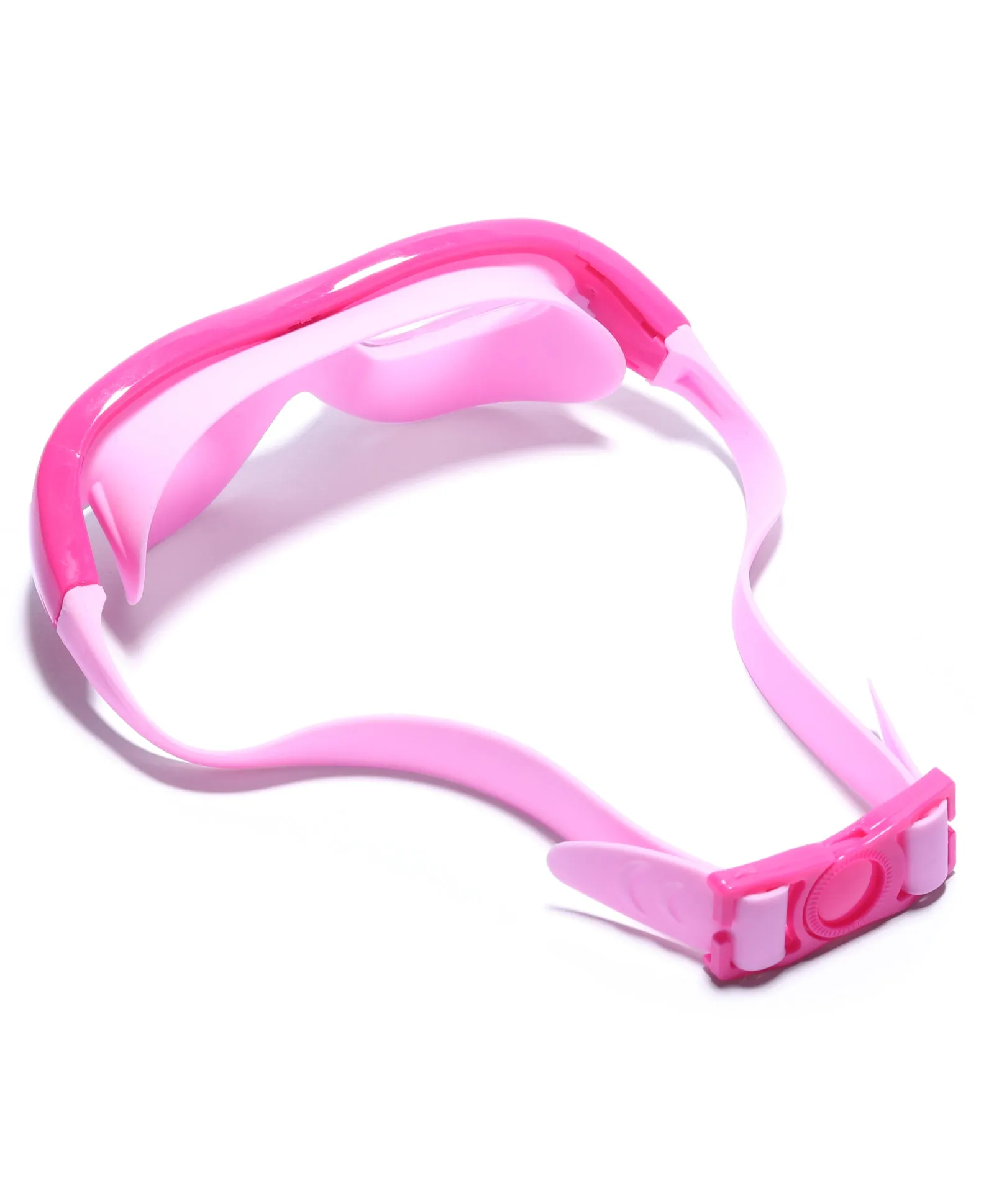 COLOUR SWIMMING GOGGLES WITH BUCKLE CLOSURE - PINK