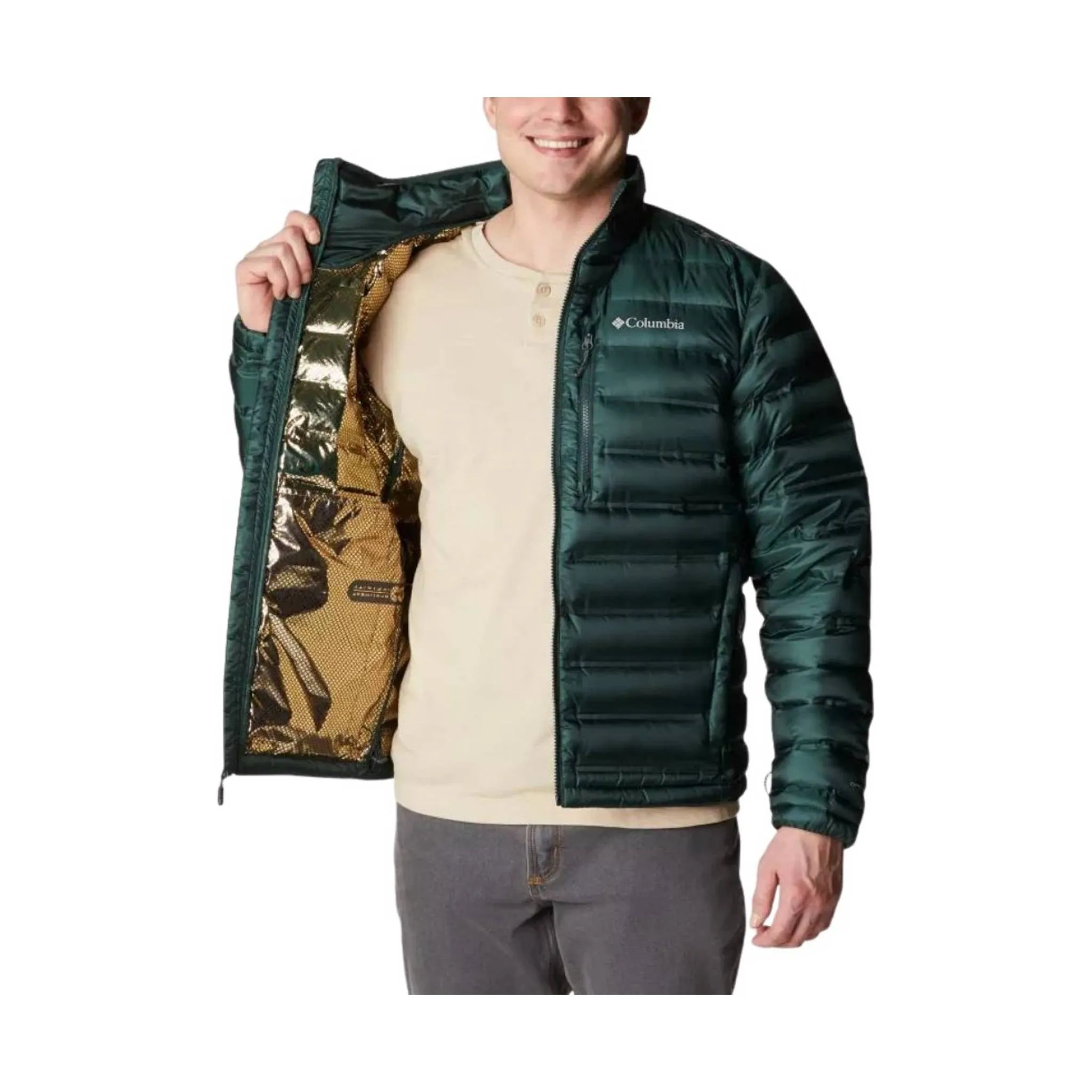 Columbia Men's Pebble Peak Down Jacket - Spruce