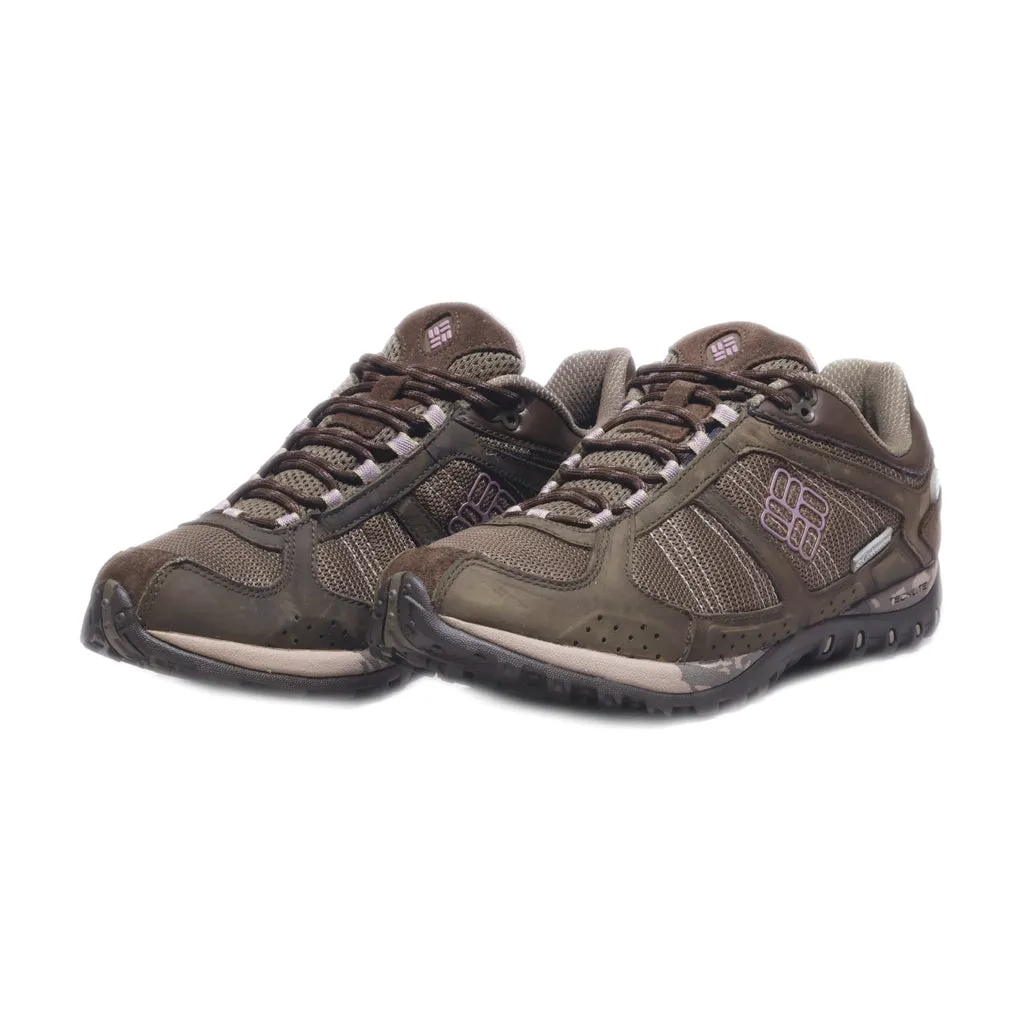 Columbia Omni-Grip Sport Shoes Fabric Brown Colour For Women