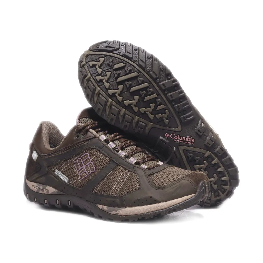 Columbia Omni-Grip Sport Shoes Fabric Brown Colour For Women