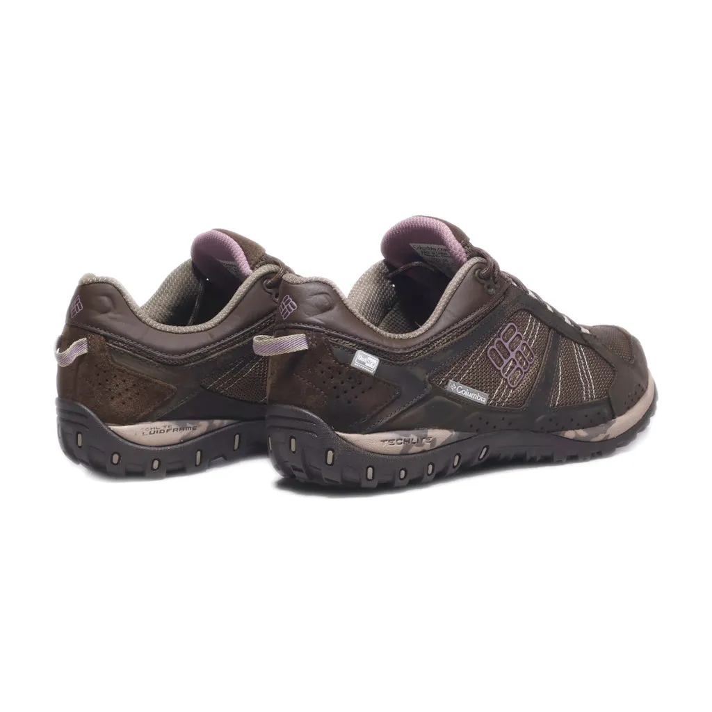 Columbia Omni-Grip Sport Shoes Fabric Brown Colour For Women