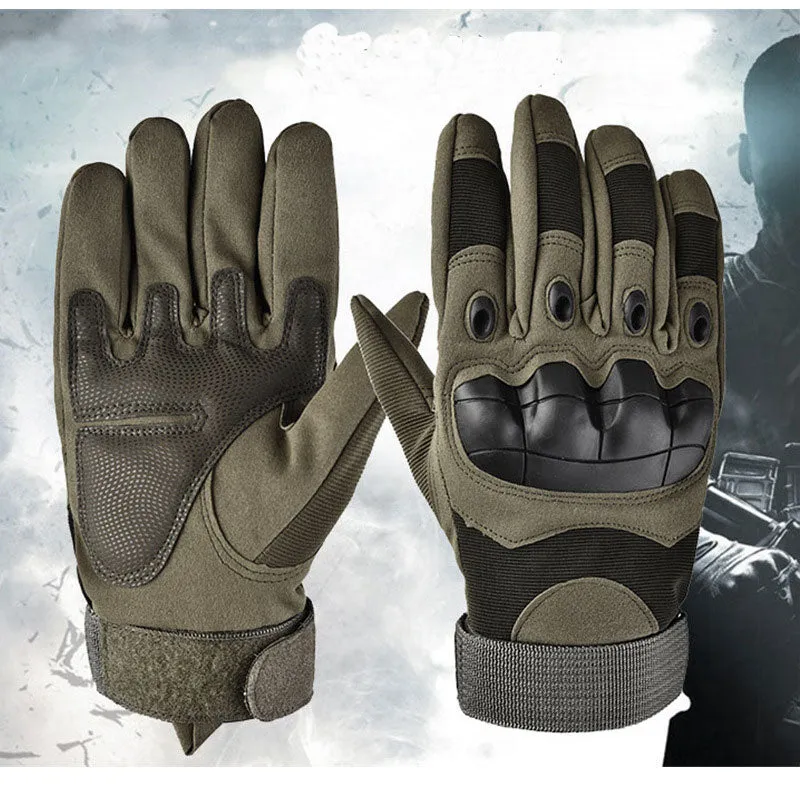 Combat Tactics Long-Finger And Half-Finger Gloves Outdoor Fighting Cycling Handguards Non-Slip Military Fans Protective Fighting Gloves